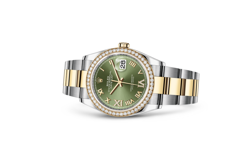 Rolex Datejust in Oystersteel and gold, m126283rbr-0031