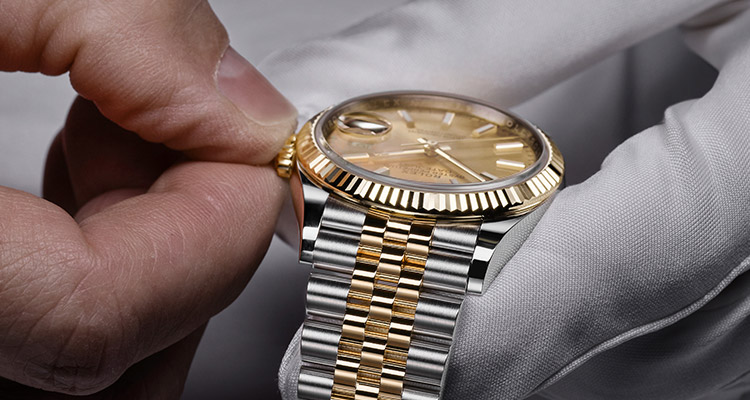 Golden Rolex Watch - Dazzle Accessories-nextbuild.com.vn