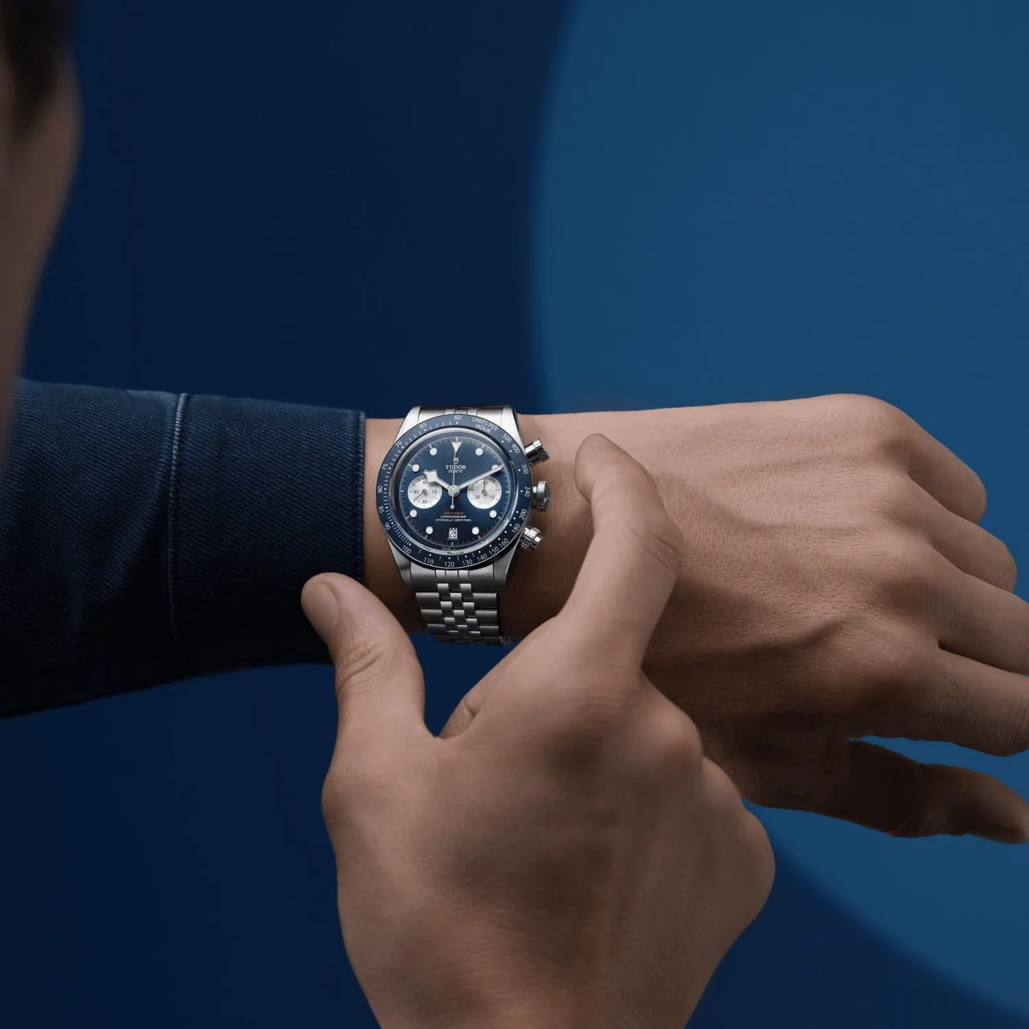 Tudor Black Bay Chrono Blue Boutique Edition M79360B-0002 - Image 4