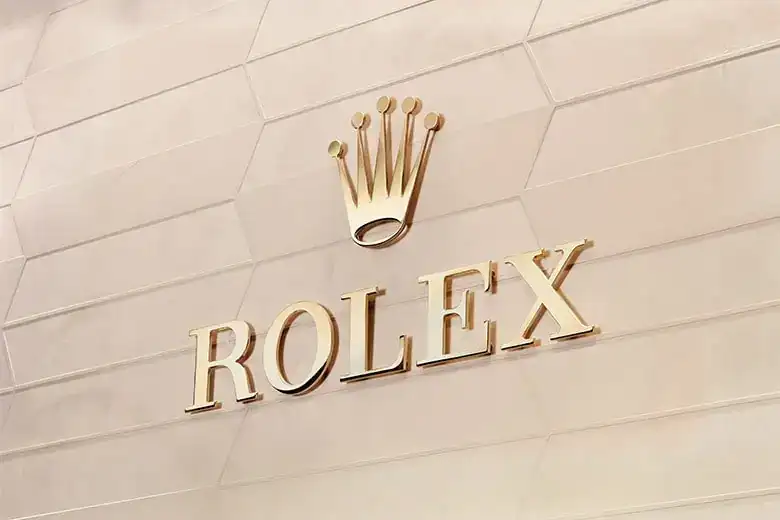 Rolex Logo On Wall - Lucerne Watches