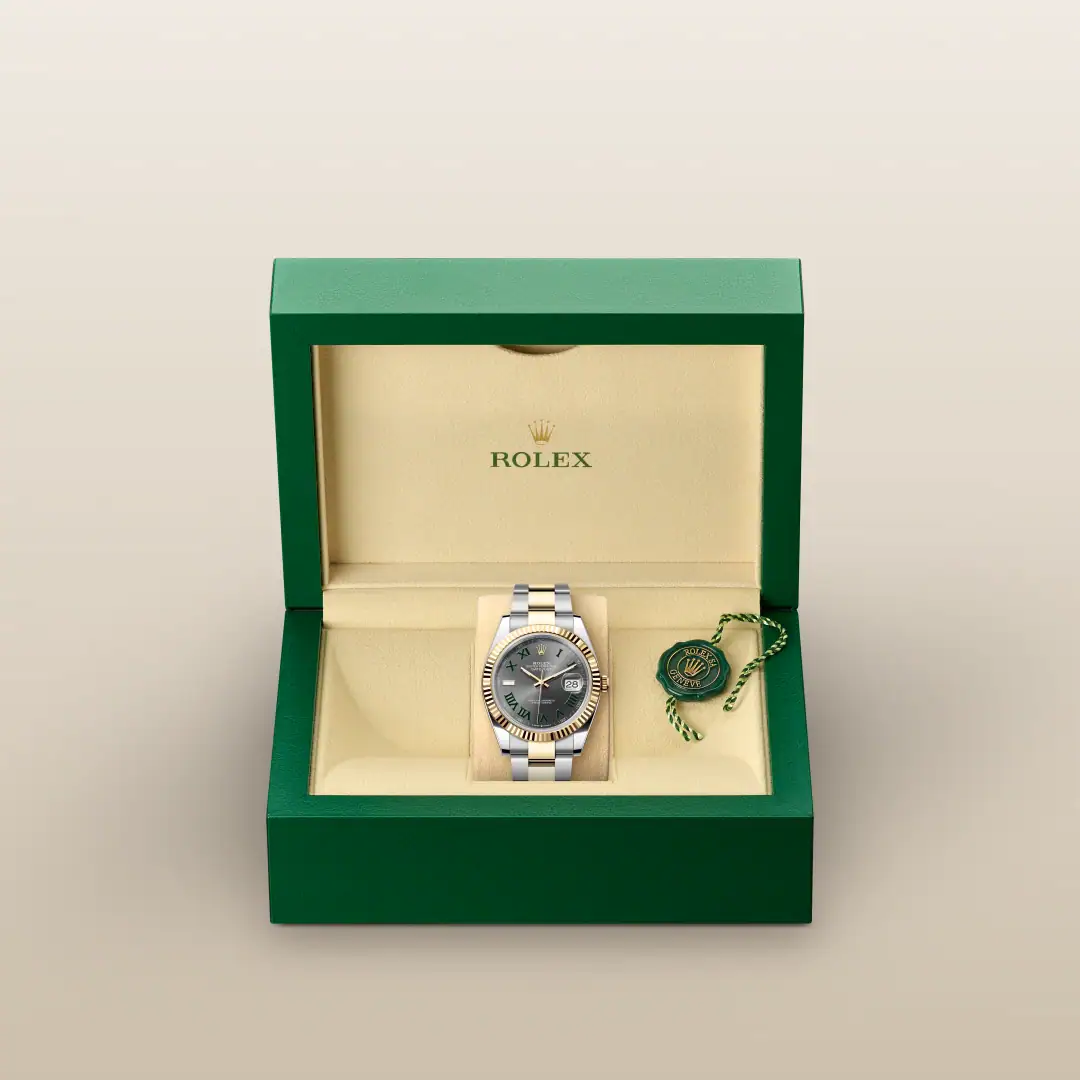 ロレックス　Rolex 空箱 Rolex Datejust 41 Yellow Rolesor, M126333-0019