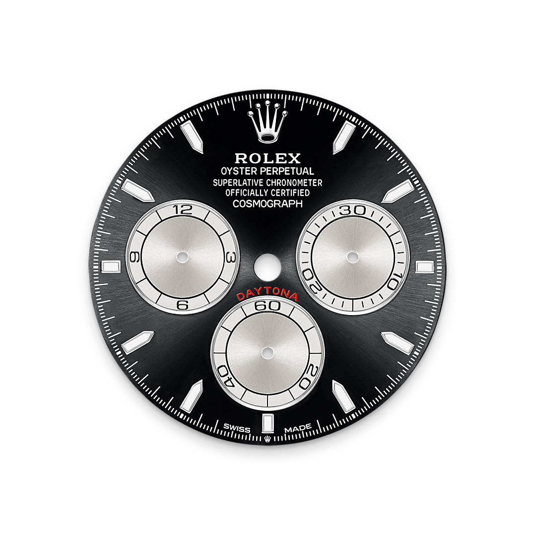 Rolex Bright black and steel dial - Lucerne Watches