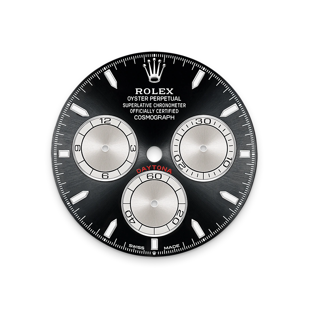 Rolex Bright black and steel dial - Lucerne
