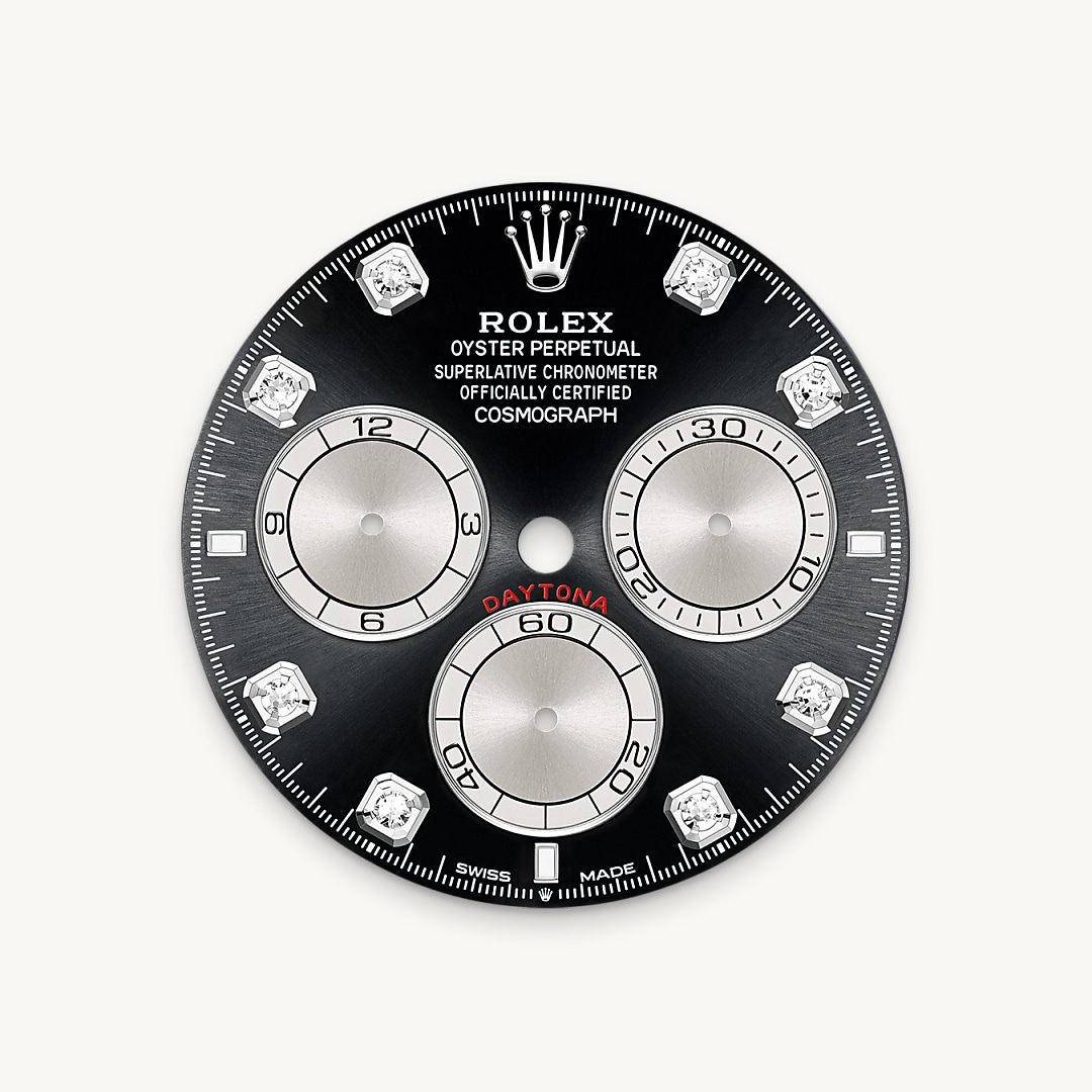 Rolex Bright black and steel dial - Lucerne