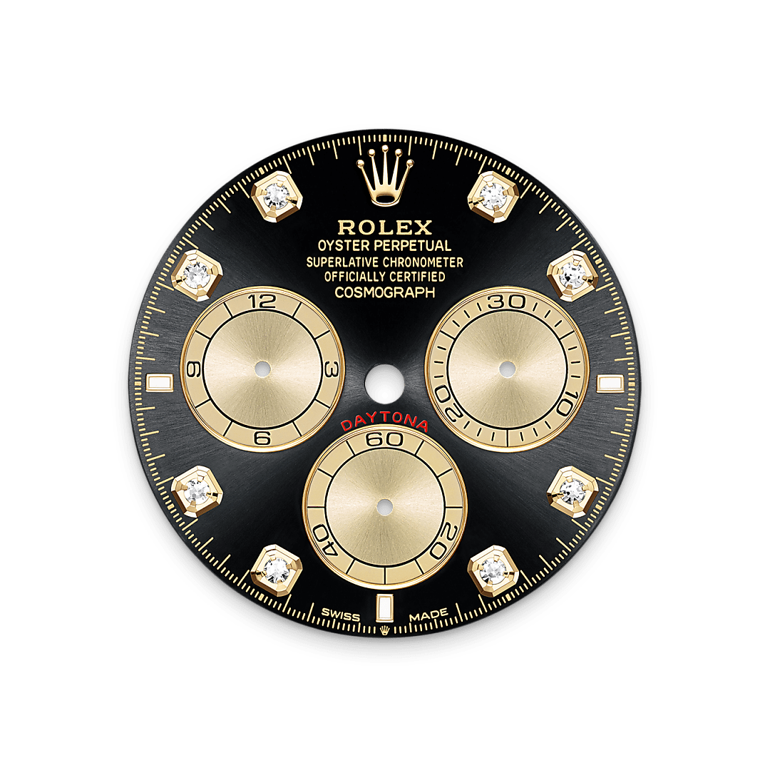 Rolex Bright black and golden dial - Lucerne Watches