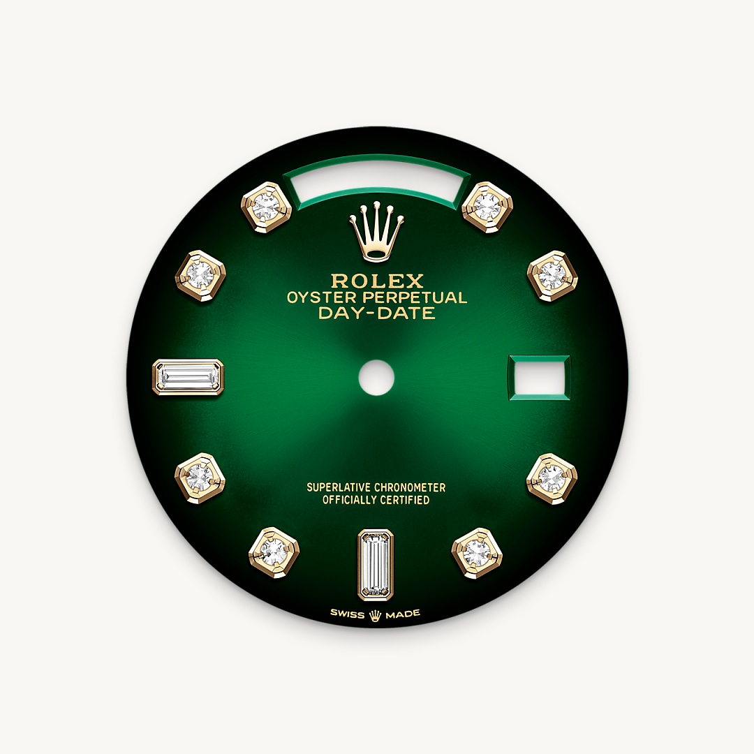 Rolex Green ombré dial - Lucerne