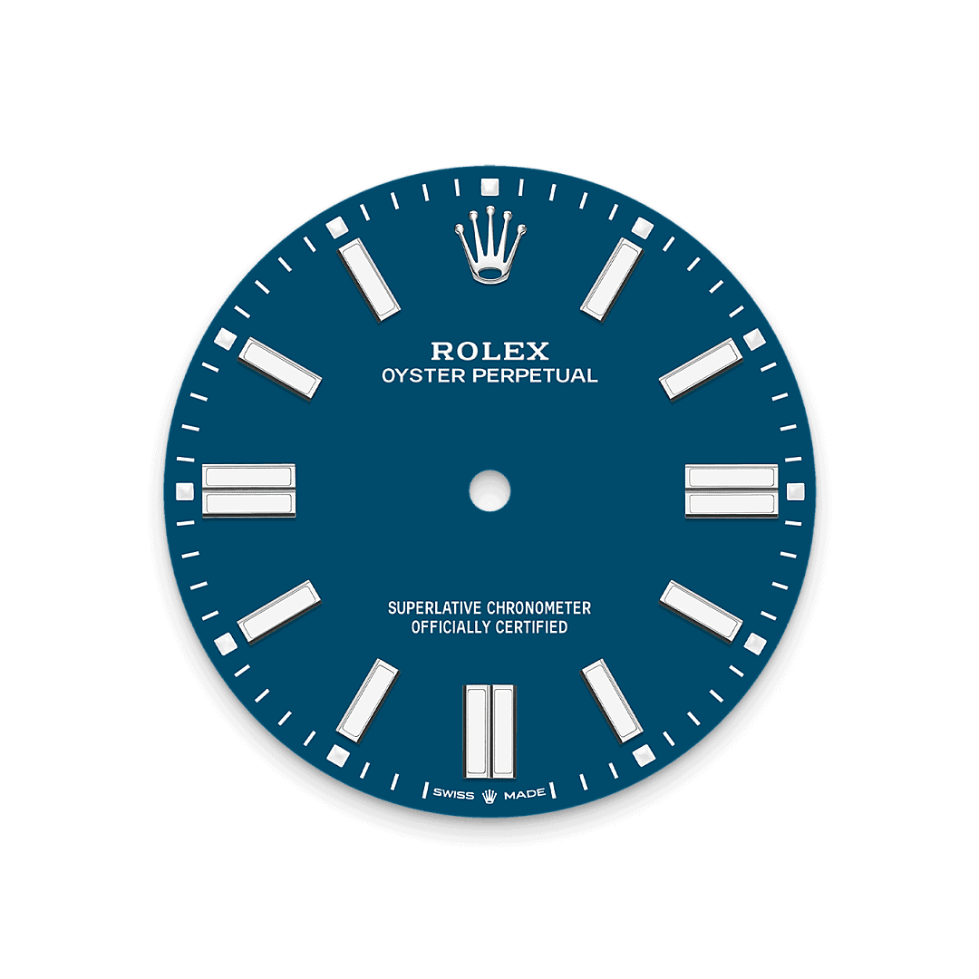 Rolex Med blue dial - Lucerne Watches