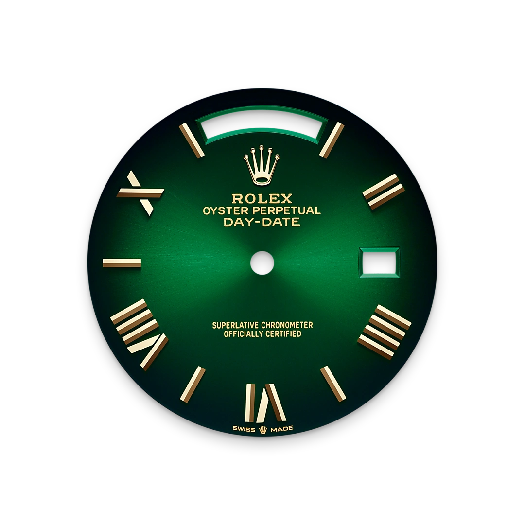 Rolex Green ombré dial - Lucerne