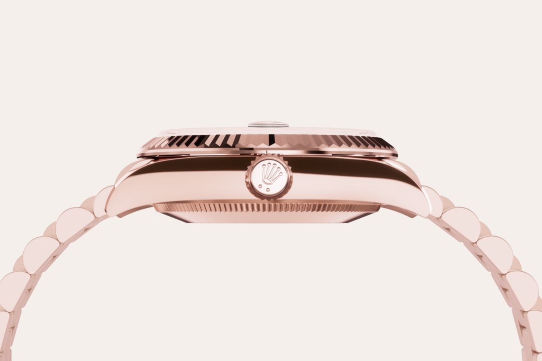 Rolex 18 ct Everose gold - Lucerne