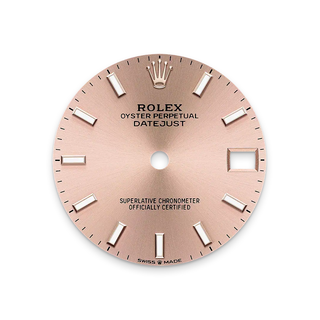 Rolex Rosé-colour dial - Lucerne