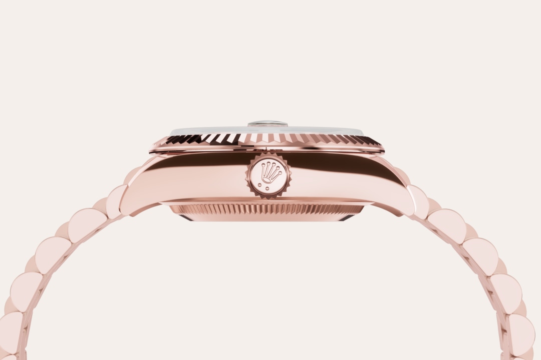 Rolex 18 ct Everose gold - Lucerne