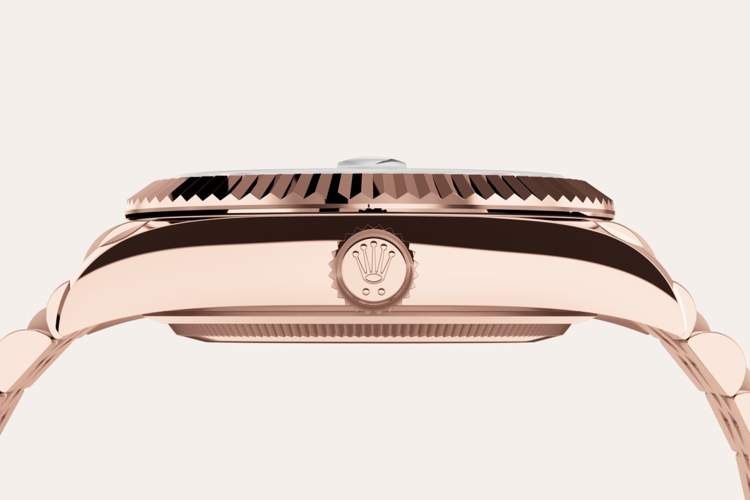 Rolex 18 ct Everose gold - Lucerne
