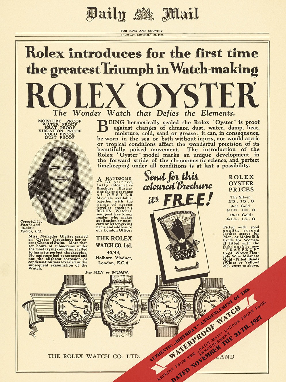 Rolex Oyster News - Lucerne Watches