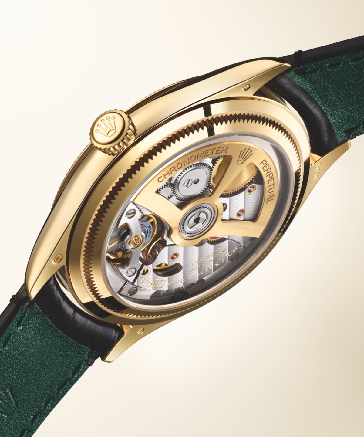 Rolex Transparent Case Back - Lucerne