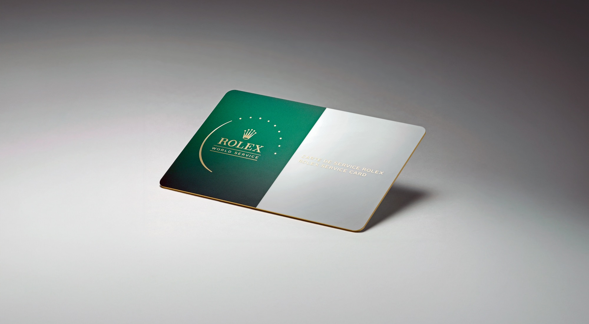 Rolex Service Card - Lucerne 